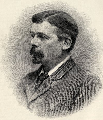 Portrait of George du Maurier, from 